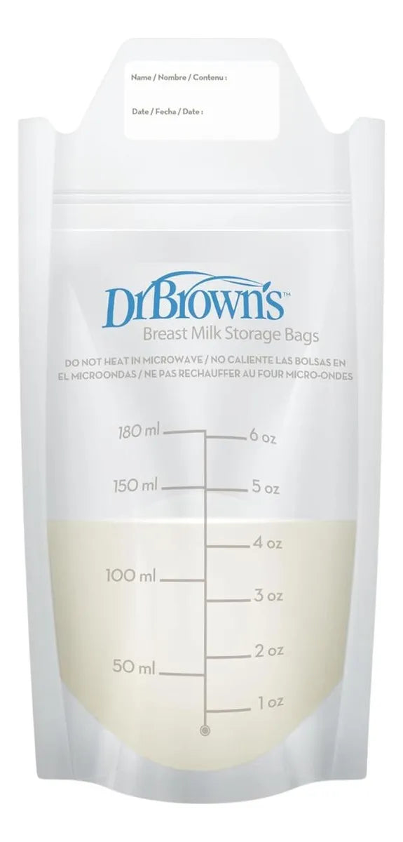 Dr Brown's 100 Bolsas Para Almacenar Leche Materna