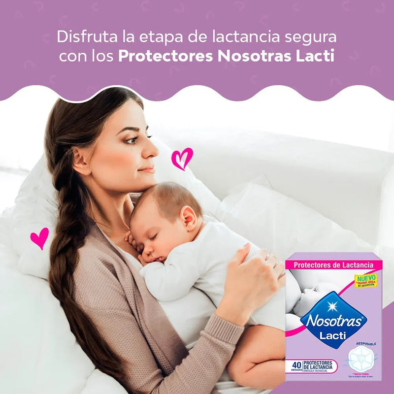Protectores Lactinosotras 80und Blanco