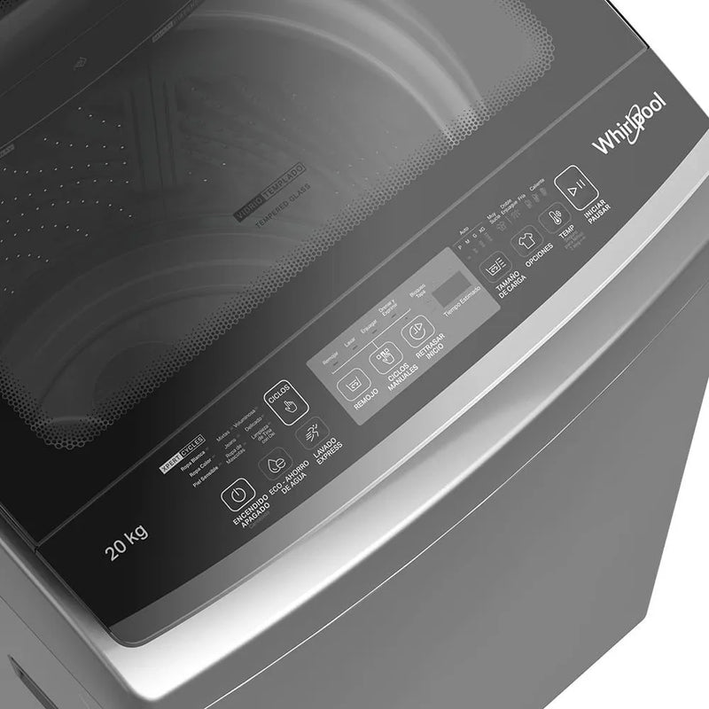 Lavadora Carga Superior Xpert Eco 20kg Cromo Ww20bhahla Whir