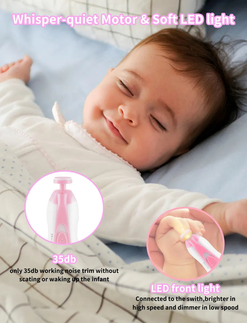 Cortador De Unas Electrico Para Bebe, Lima Cortaunas Para Be