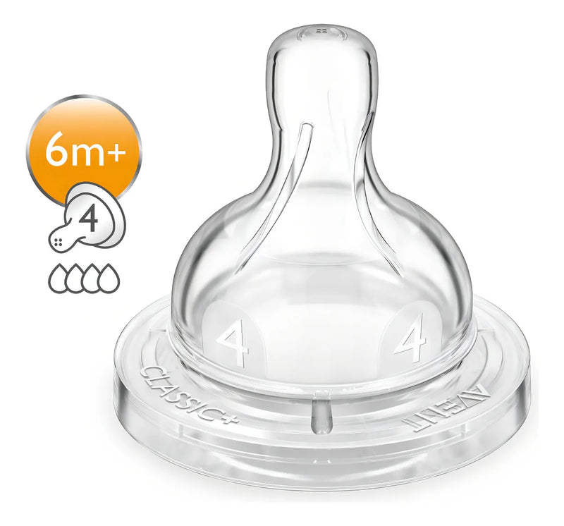 Set De Biberones Y Tetina Avent Philips Anti-colic Azul