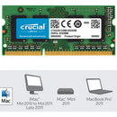 Memoria RAM Crucial Cl9 DDR3 de 8 GB a 1333 MHz para portátil o Mac