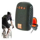 Altavoz Portátil De Bluetooth Para Bicicleta Color Militar