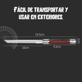 Mini Katana Espadas Acero Cuchillo Japonesa Mini Portable Café