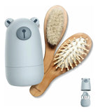 Juego De Aseo Para Bebs 6 En 1, Cepillo Y Peine De Madera Na