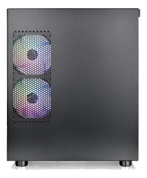 Chasis Thermaltake View 170 Tg Micro-atx 3 Fan Negro Argb