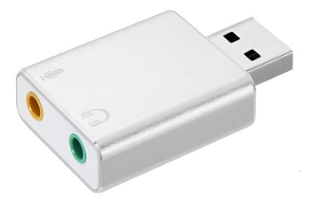Tarjeta De Sonido Usb 7.1 Deluxe Externa Usb Adaptador Color