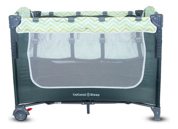 Cuna Corral Colecho Para Bebe Con mosquitero Sleep 2 en 1 Bebesit Incluye Bolsa de viaje