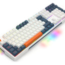 Teclado Gamer Redragon Trundle K668wbo Rgb Spanish Teclado Blanco Idioma Español