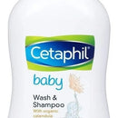 Cetaphil Baby Wash & Shampoo Calendula 2 en 1 Piel y Cabello 399ml / 13.5 Oz