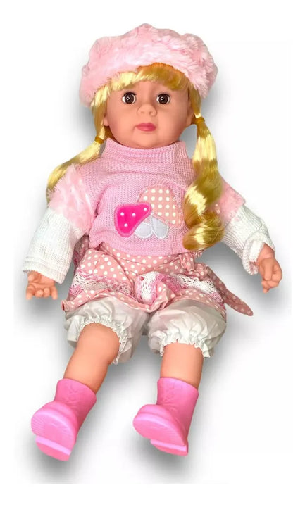Muñeca Inteligente Bebe Real Juguete Interactivo Didáctico