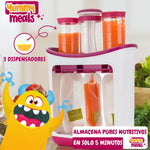 Dispensador De Alimentos Bebe Compota Papilla Squeeze Bolsas