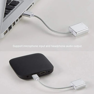 Adaptador De Sonido Tipo C - Plug Microfono- Plug Audifonos