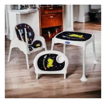 Silla Comedor 3 En 1 Bebé Multifuncional + Obsequio-azul Osc Azul Oscuro Azul Oscuro