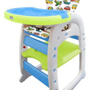 Silla Comedor Para Niños Verde
