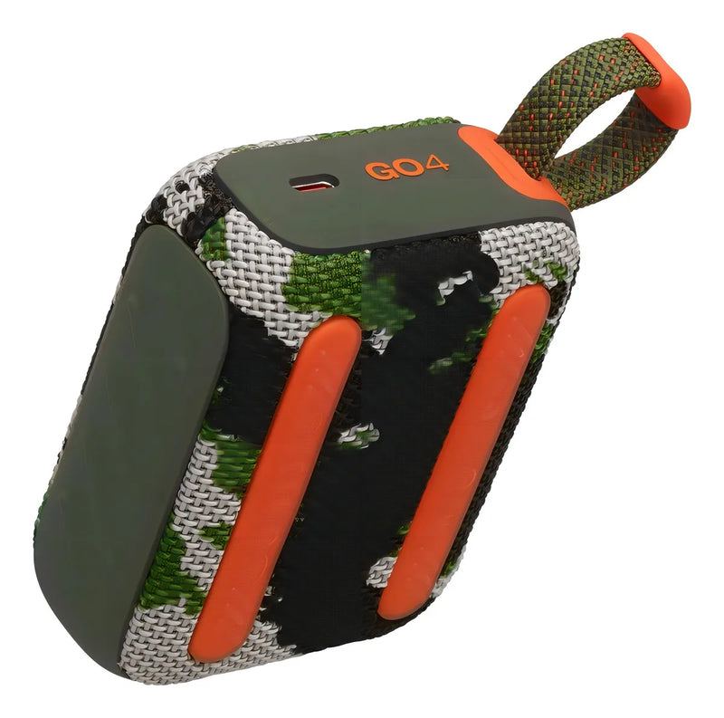 Bocina Portátil Jbl Go 4 Bluetooth, Camuflaje. Color Camuflaje