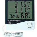 Reloj Termohigrometro Digital Termómetro Temperatura Humedad