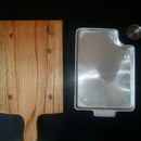 Tablas Para Carnes - Churrasco Paquete Por 6 Unidades. Liso Amarillo