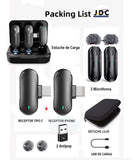 Micrófono Inalámbrico Vimai M8 Solapa Dual iPhone/USB-C Cancelación Ruido