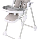 Carestino Petra SL007-GC silla de comer con bandeja extraíble color gris