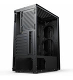 Chasis Gamer Atx Tira Rgb, Tapa Lateral En Acrílico, Gear
