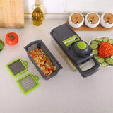 Mandolina Cortador Verduras Multi Picador Vegetales Verde