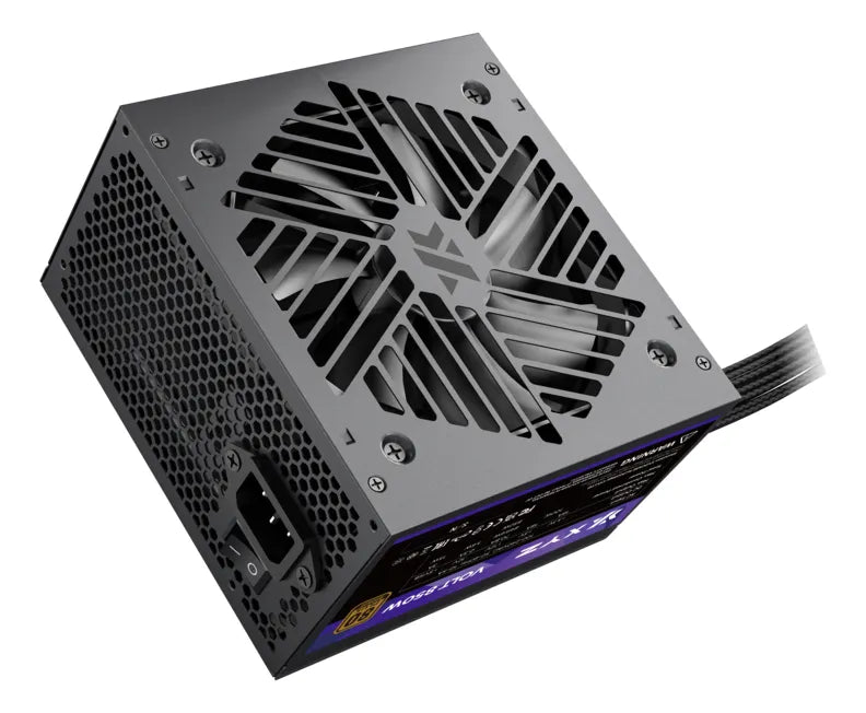 Fuente De Poder Certificada Xyz Volt 850w 80+ Bronce | Cables Reforzados | Low Noise | Proteccion Integrada | 80% De Eficiencia Energetica