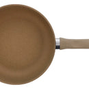 Sartén Imusa Terra De 24cm Arena Con Tapa De Vidrio Color Beige