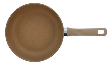 Sartén Imusa Terra De 24cm Arena Con Tapa De Vidrio Color Beige