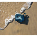 Parlante JBL go4 portátil con bluetooth waterproof negra