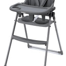 Silla Alta Plegable Para Bebés Y Niños Con Bandeja Gris