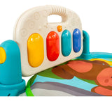 Gimnasio Bebé Little Met Tapete Musical con Piano y Figuras Sensoriales