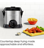 Freidora Chefman Con Canasta Removible, Antiadherente Y Exte