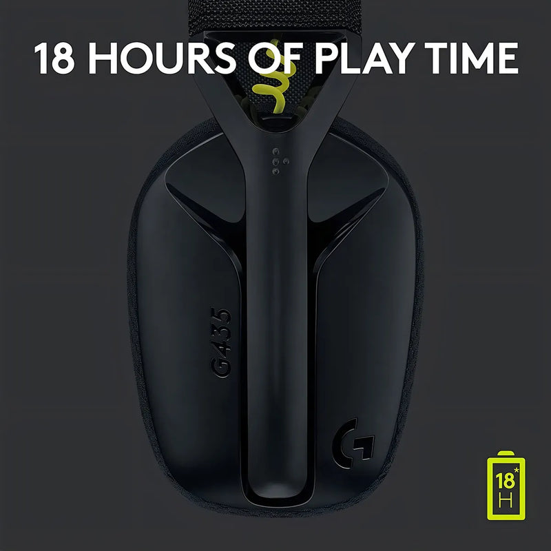 Audífonos Gamer Inalámbricos Logitech G435 Negro