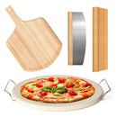 Juego De 5 Piedras Redondas Para Pizza, 13 Piedras Para Pizz
