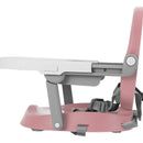Silla De Comer Bebé Carestino Osaka Booster Rosa Altura Adaptable con Bandeja Extraíble