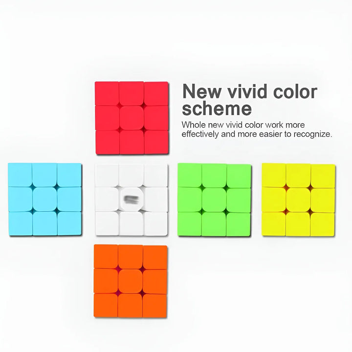 Cubo mágico profesional 3x3x3 Qiyi Warrior S sin pegatinas