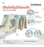Tapete Alfombra Plegable Reversible Antigolpes Para Niños