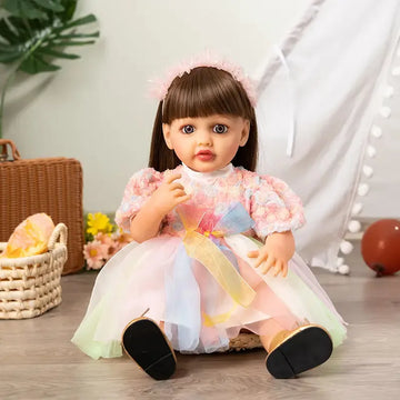 Reborn Muñeca Real Con Sonidos, Llora, Rie, Ronca, Balbucea