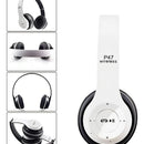 Audifonos P47 Super Bass 5.1 Color Blanco