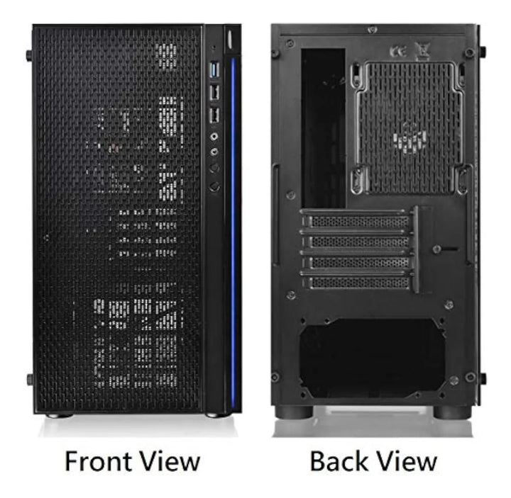 Caja Pc Thermaltake Versa H18 Microatx Negra Vidrio Templado