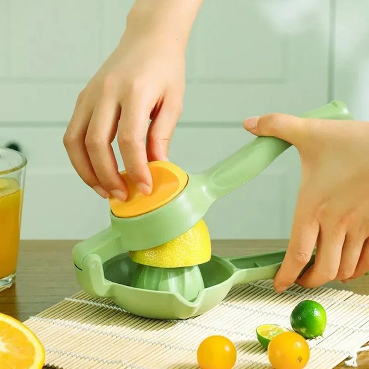 Exprimidor De Limón Naranja Manual Bebidas Cocina Hogar Verde