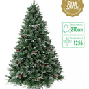 Árbol De Navidad Berries Pina 210 - 1256 Ramas Dear Santa