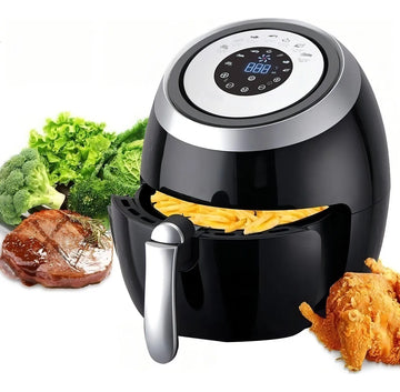 Freidora Sin Aceite Digital 4.2+ Libro 100 Recetas Air Fryer