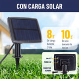 Guirnalda Luces Solar 7,5mt Exterior Maxwell STRING SOLAR + 10 Ampolletas