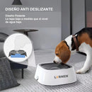 Bebedero Dispensador De Agua Para Perros Y Gatos Color Blanco