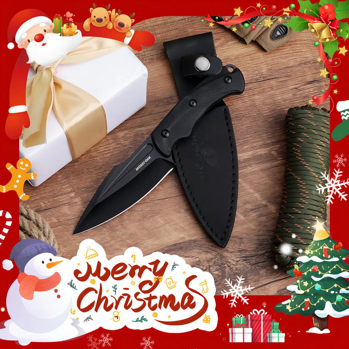 Mossy Oak - Cuchillo De Hoja Fija De 8.5 Pulgadas Con Mango