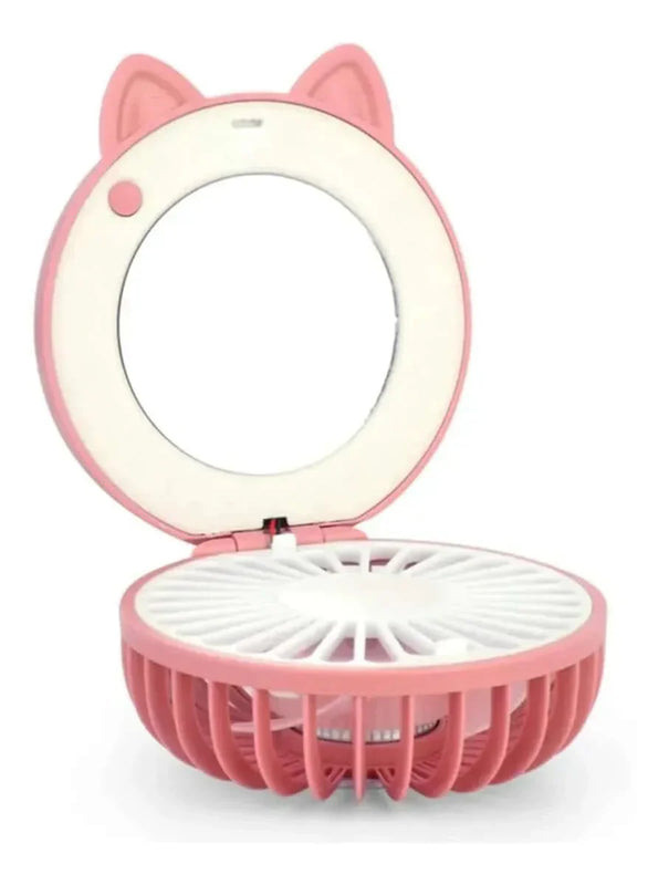 Espejo Con Luz Led Y Ventilador