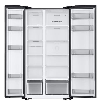 Nevecón Samsung Side By Side Con Ai Energy, 583 L Color Negro