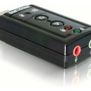 Tarjeta De Sonido Usb 7.1 Con Control De Volumen En Empaque